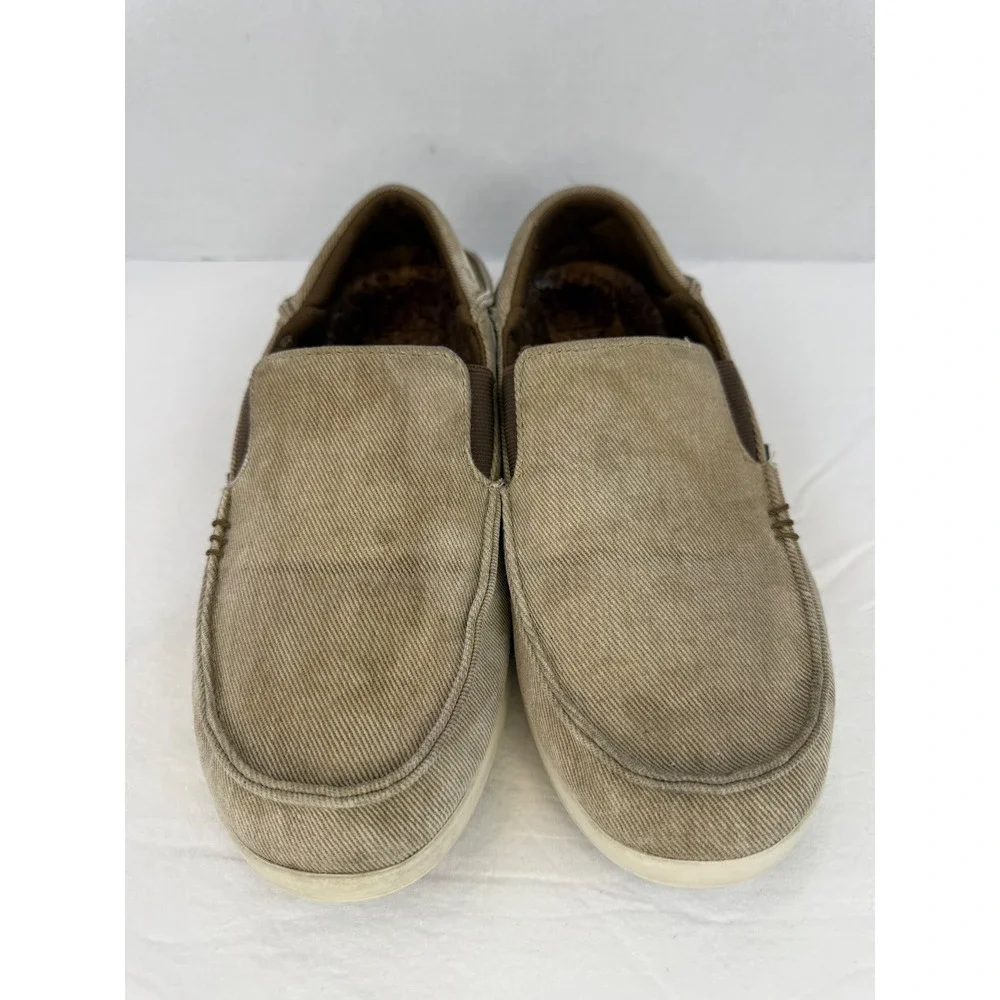 Reef Cushion Matey WC Khaki Tan‎ Slip On Loafers Mens 9.5 CI3691